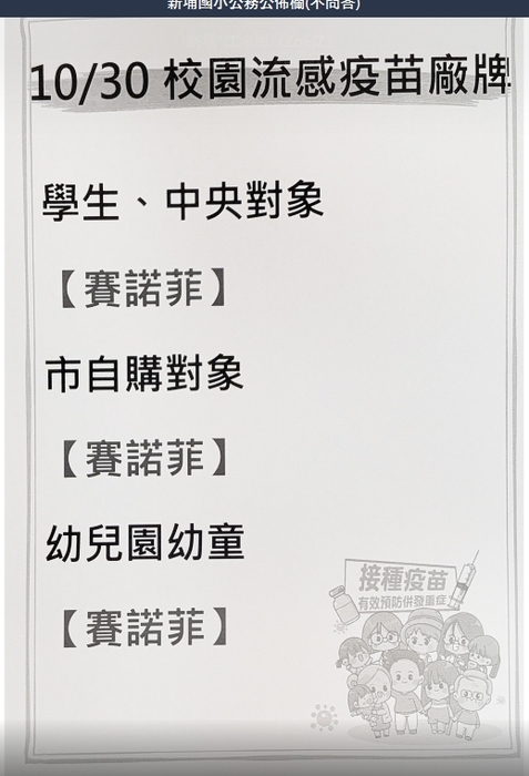 疫苗廠牌