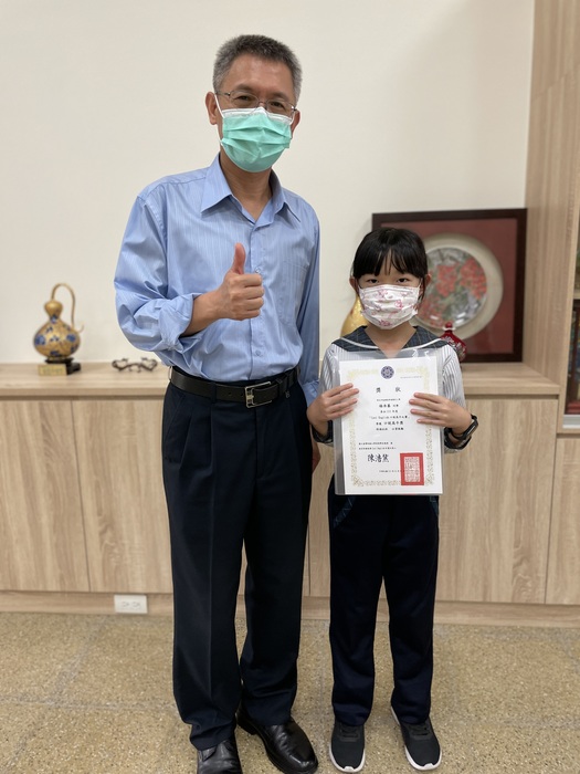 恭喜本校學生榮獲教育部國民及學前教育署111年度 Cool English口說高手獎！圖片
